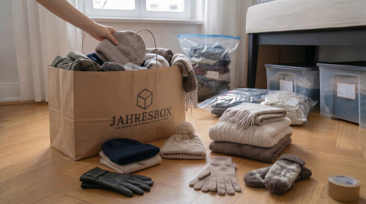 Jahresbox bequem zuhause einpacken