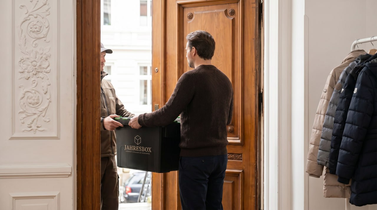 Jahresbox wird zur passenden Saison zurückgebracht